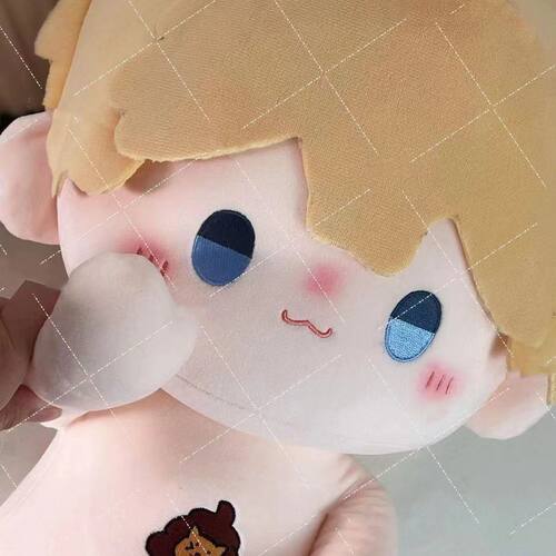 原创明星同人小潮TEAM小潮院长属性40CM棉花娃娃仿一番赏可爱玩偶