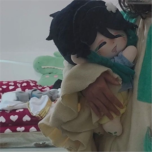 原神温迪属性40cm棉花娃娃趴趴体游戏周边同人换装玩偶节日礼物