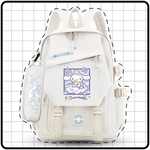 玉桂狗2024新款背包女小学初中可爱书包大容量轻便新款百搭双肩包