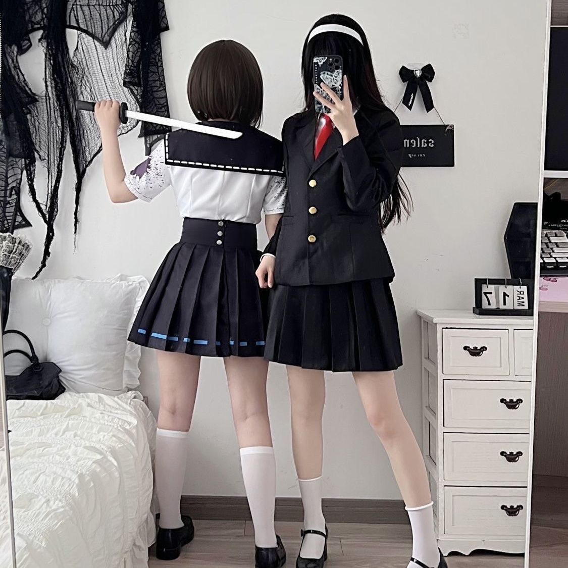 川上富江cos第五人格服女女巫信徒制服cosplay套装服装图片