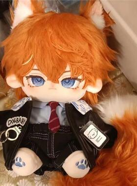 男娃衣20㎝棉花娃娃娃衣皮衣套装卫衣换装玩偶衣服可爱公仔古汉服