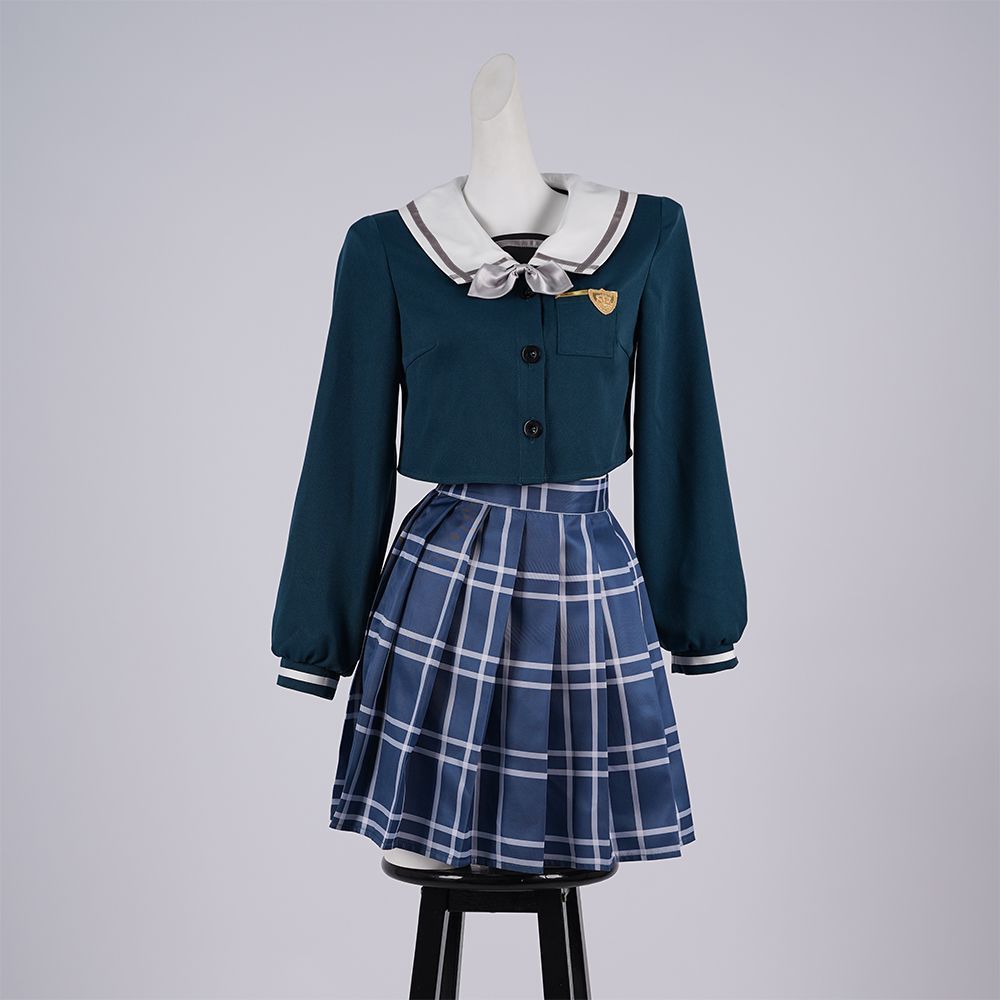 BanG Dream!cos颂乐人偶月之森女子学园校服二次元丰川祥子cos服图片