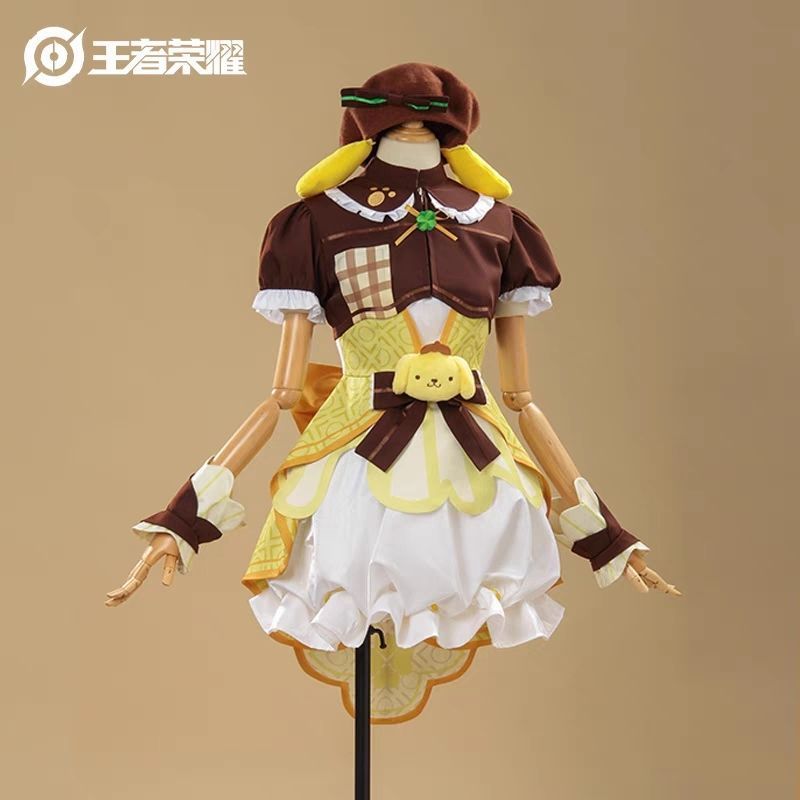 王者荣耀阿古朵布丁狗之约cos服三丽鸥联动cosplay服装二次元游戏图片