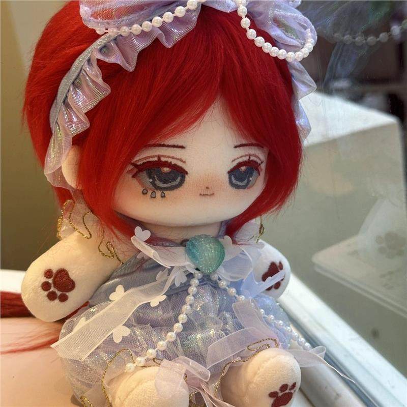 第五人格20cm棉花娃娃裸娃渔女垂泪的神女游戏周边公仔玩偶礼物,模玩/动漫/周边/娃圈三坑/桌游,棉花娃娃,淘宝优惠券,粉丝福利购,淘宝优惠卷