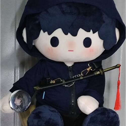 【65%回购率】盗墓笔记周边张起张起灵吴邪属性40cm玩偶小灵棉花