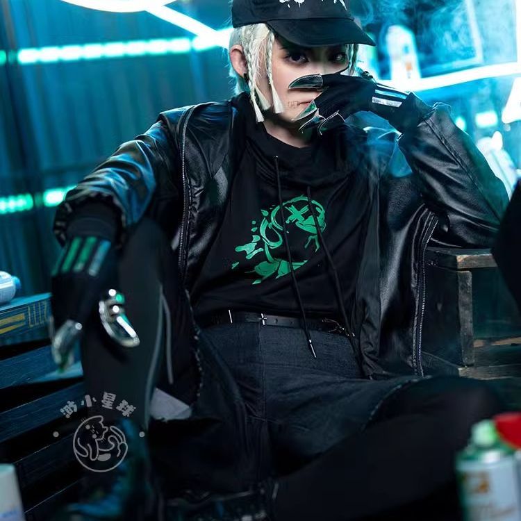 第五人格cos服 佣兵奈布cosplay全套b/duck潮奈联动二次元游戏c服图片