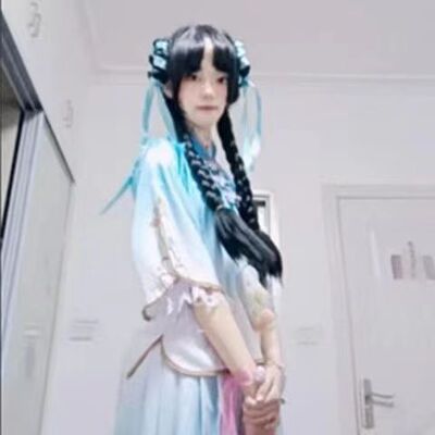 王者荣药 忆江南诗语江南西施COS假发 古风少女辫子古装