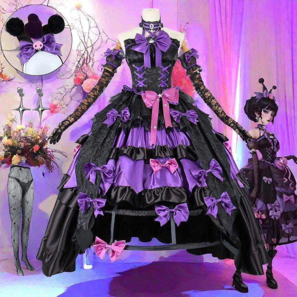 第五人格cos服红夫人拉拉队员cosplay三丽鸥联动联名游戏全套服装图片