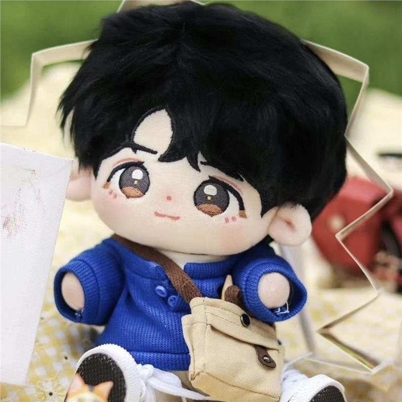 猎罪图鉴北江猎罪小分队檀健次沈翊棉花娃娃20cm裸娃毛绒公仔礼物