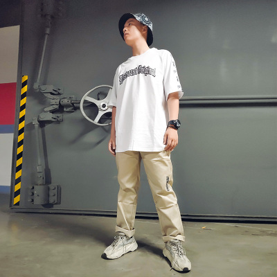 funkystyle新西海岸街舞男工装裤