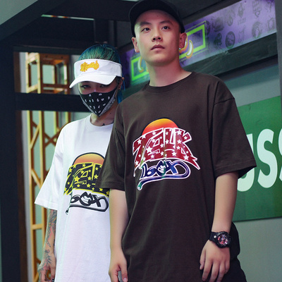 街头原创西海岸纪念款短袖T恤