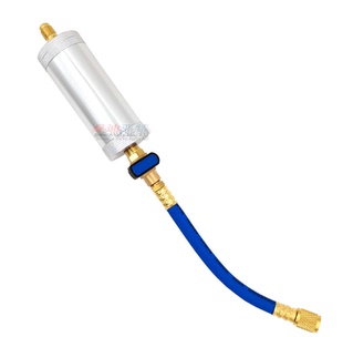 汽车空调冷冻油加注器免抽真空荧光剂R134R12R22压缩机油充注工具