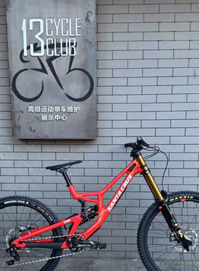 美国Santa Cruz V10 8代 DH碳纤维速降软尾山地车架 Downhill整车