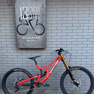 美国Santa Cruz V10 8代 DH碳纤维速降软尾山地车架 Downhill整车