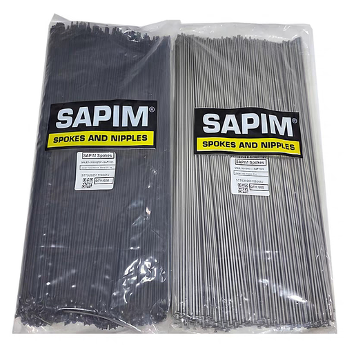比利时SAPIM 弯头辐条黑色 14G 2.0等径LEADER基本款辐条