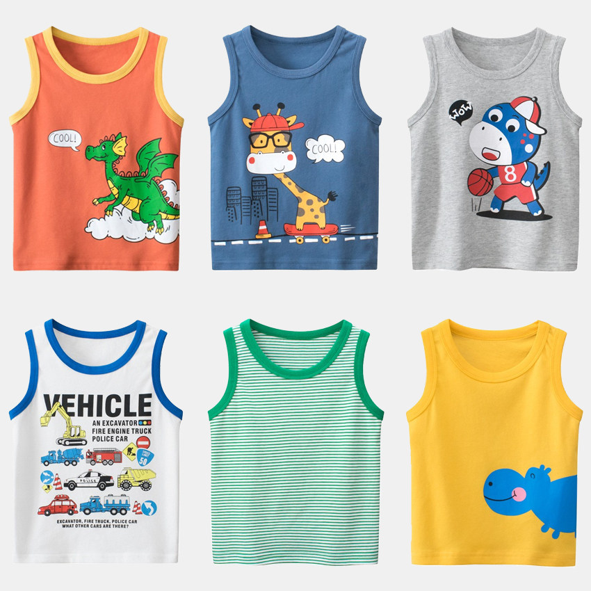 男童背心夏款纯棉2025新款童装男孩无袖t恤宝宝夏装坎肩 儿童吊带,童装/婴儿装/亲子装,背心吊带,淘宝优惠券,粉丝福利购,淘宝优惠卷
