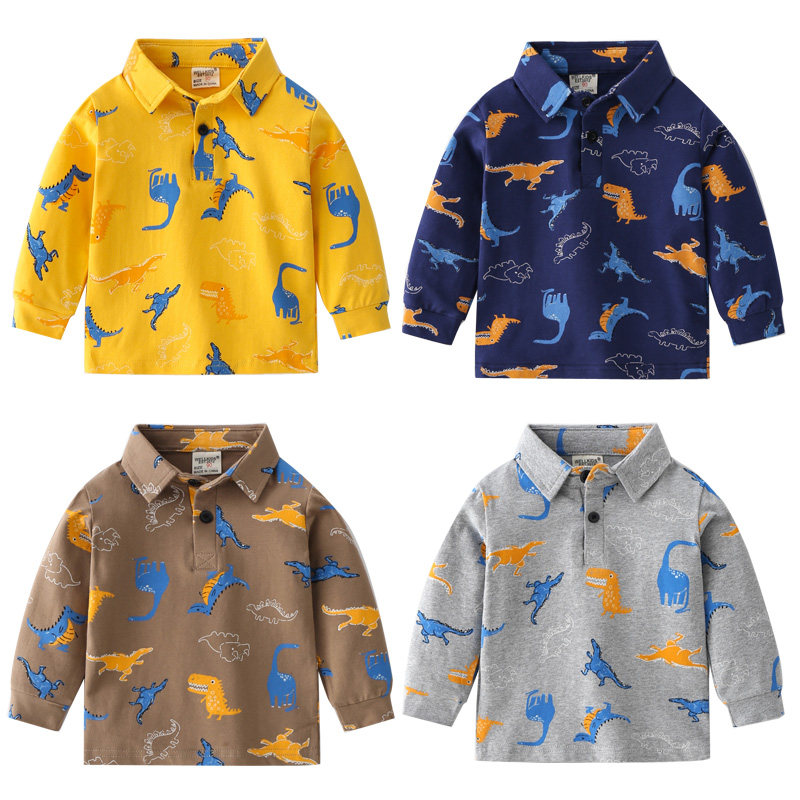 男童polo衫长袖2025年春秋新款韩版男孩宝宝洋气纯棉t恤 儿童上衣,童装/婴儿装/亲子装,T恤,淘宝优惠券,粉丝福利购,淘宝优惠卷