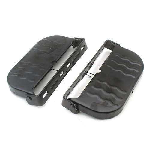 电动车脚踏板巨龙载重王折叠加大电镀加厚忠华龙通用新款脚蹬子