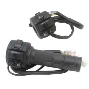 原装 带超车一体调速把 奇迹牛n8电动车转把油门组合开关无损直上