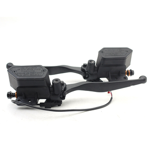 适用雅迪冠能探索E9 E10-D电动车碟刹上泵左右油刹手柄碟刹泵卡钳