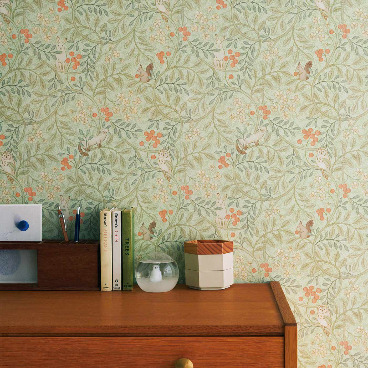 【代购】日本进口自粘壁纸哑光北海道动物芬理希梦am＆be氛围居家