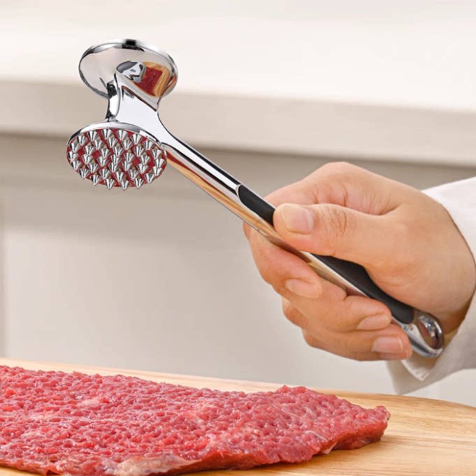 日本肉锤家用拍牛排锤嫩大排肉捶神器断筋器耐用工具商用敲打神器