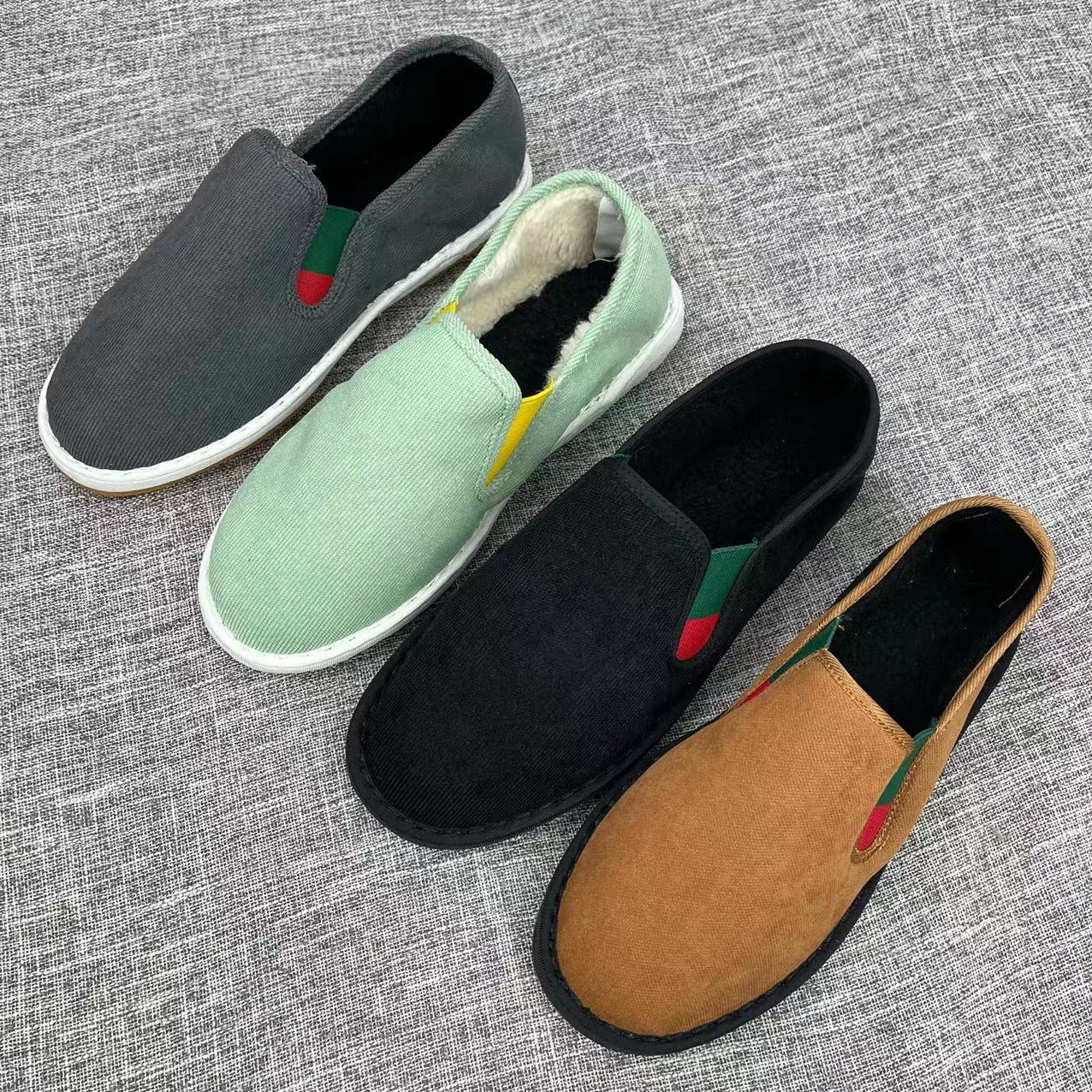 保暖老北京布鞋羊羔绒