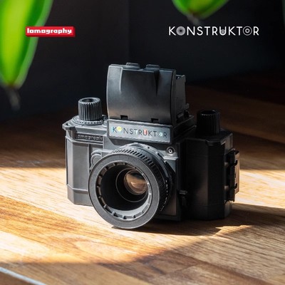 真实使用礼物拼装模型DIY相机