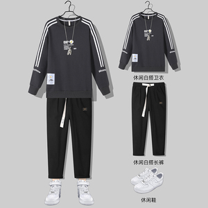 2021春秋新款单件热销款搭配套装卫衣裤子两件套上款有差T3422图片