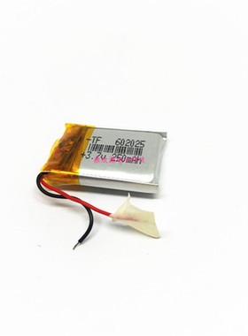 3.7V锂电池602025通用552024 552025 542025 MP3智能运动手表电池