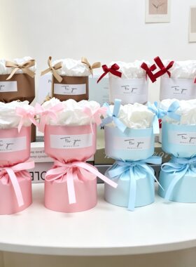 迷你单支鲜花包装花壳免包装成品