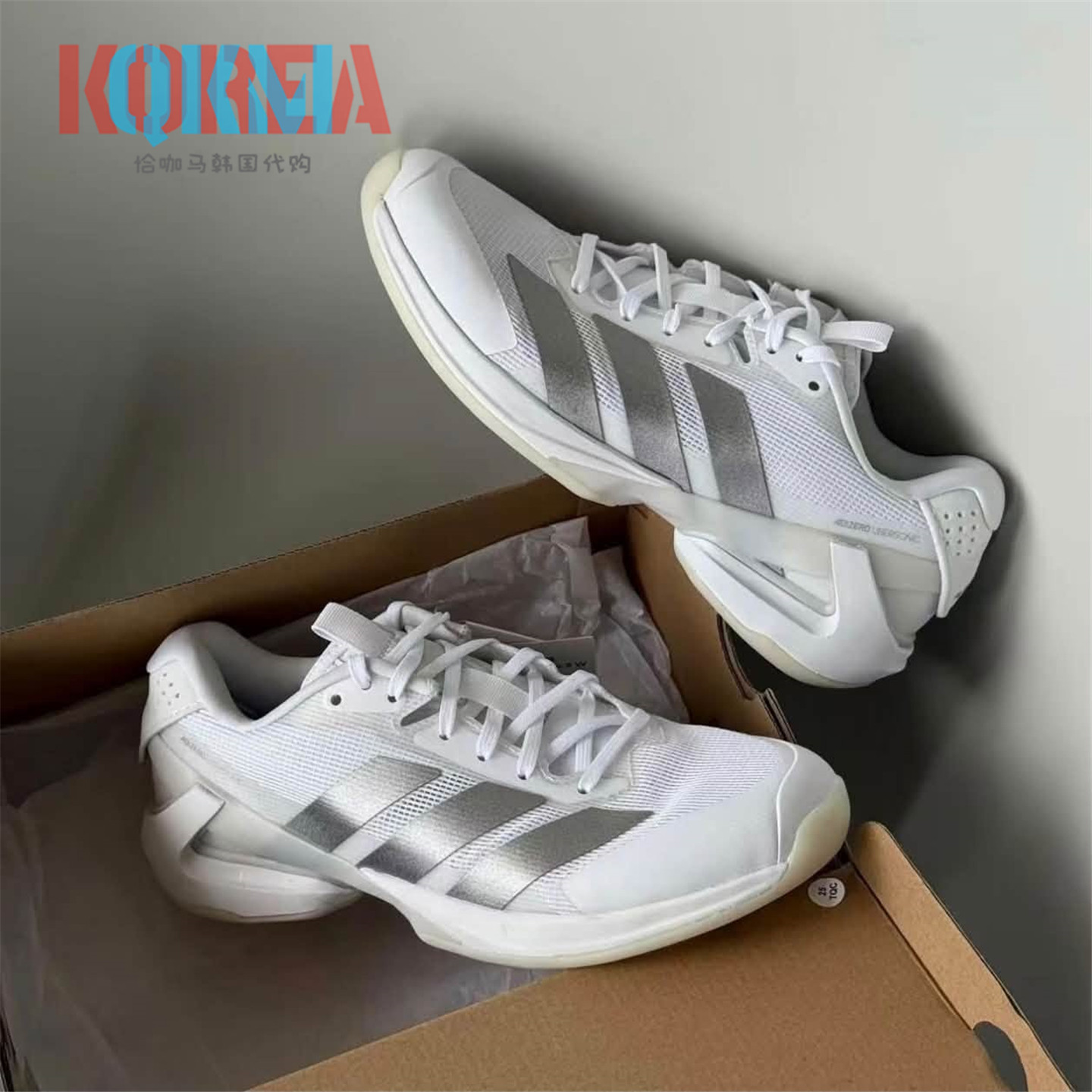 Adidas阿迪达斯Ubersonic 5男比赛训练硬地运动专业网球鞋 KK4414