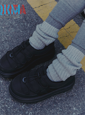 Reebok锐步Hyperium Padding Slipon女 休闲运动保暖加绒面包棉鞋