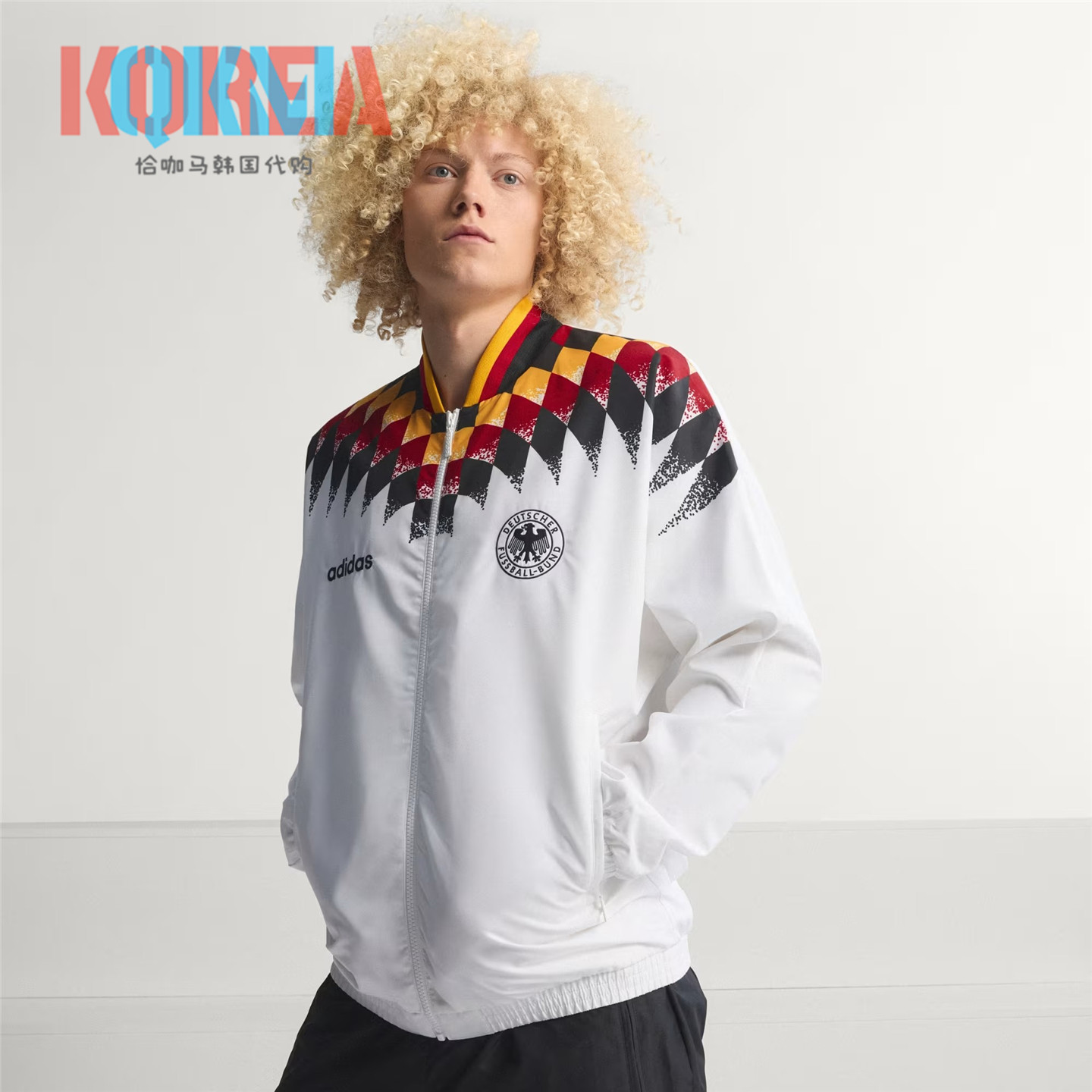 Adidas德国队1994世界杯足球外套