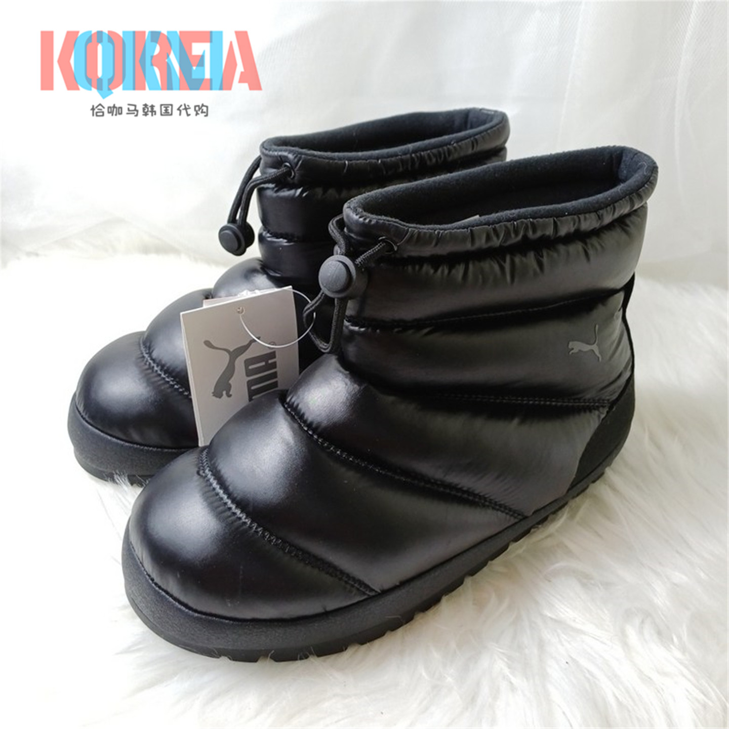 Puma彪马Hi Gloss男女秋冬保暖复古休闲运动高帮雪地面包鞋403034