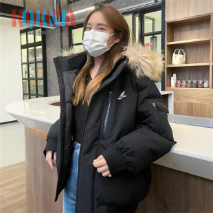 New Balance男女NB保暖休闲毛领工装风鸭绒羽绒服外套 NBNPA43043