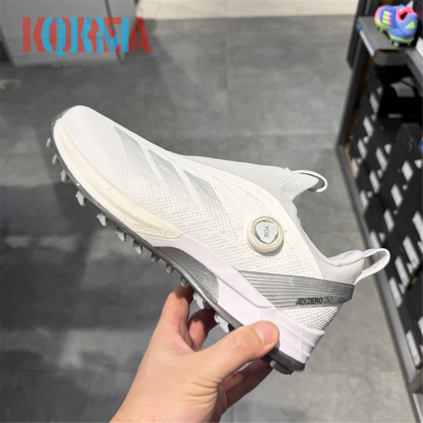 Adidas阿迪达斯Adizero ZG Boa男女休闲运动专业高尔夫球鞋IH3357