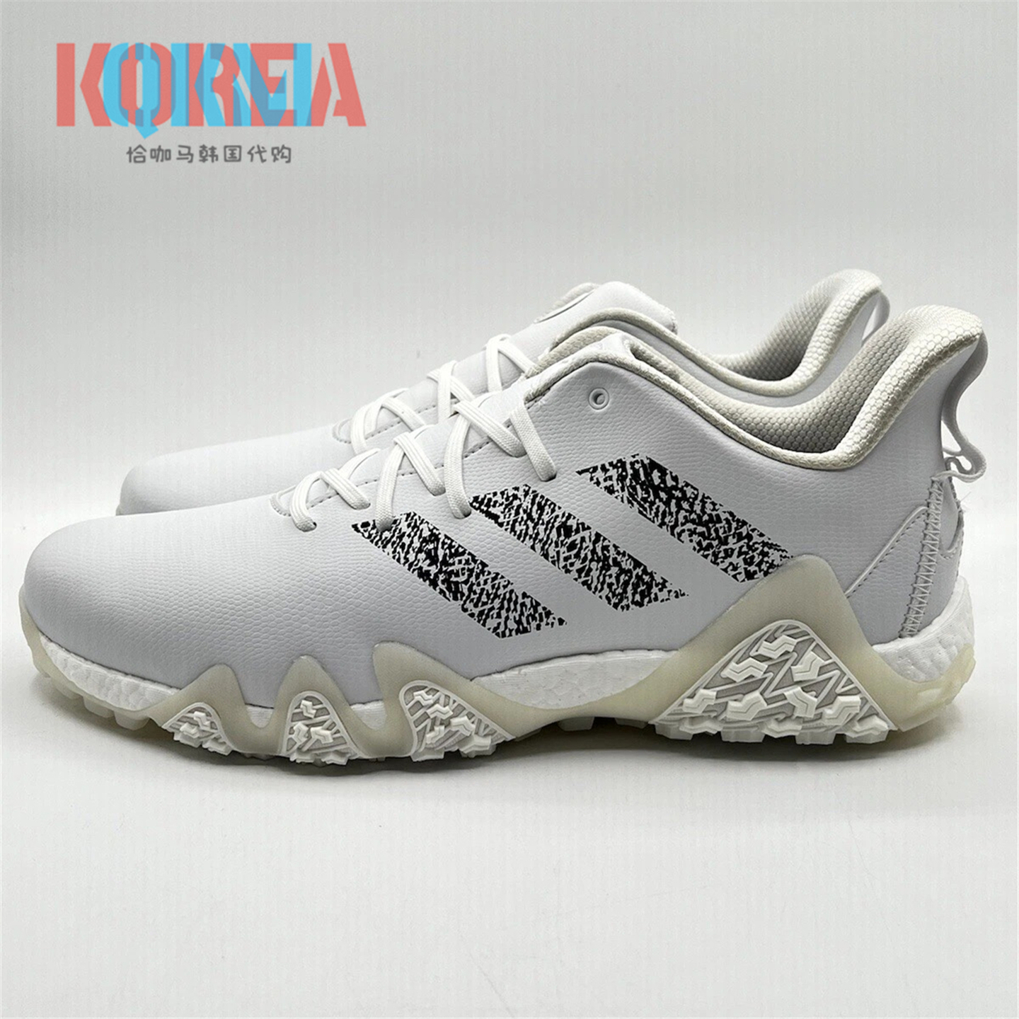 Adidas阿迪达斯Codechaos 22 BOOST男子无钉高尔夫运动球鞋GY9820