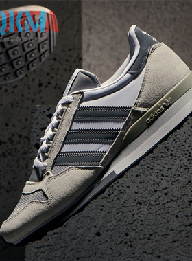 阿迪达斯Adidas三叶草ZX 500男女反光复古休闲运动鞋H02112H02107