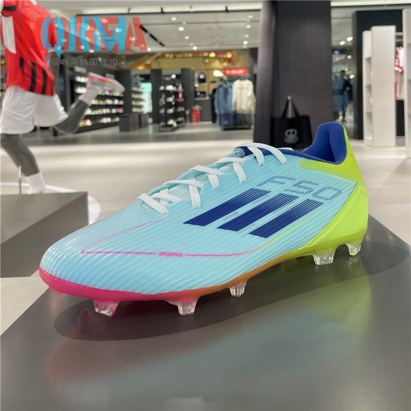 Adidas阿迪达斯F50 League FG/MG混钉男子草地运动足球鞋 IH0191