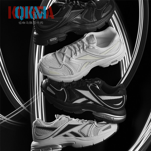 Reebok锐步男女复古运动老爹跑鞋