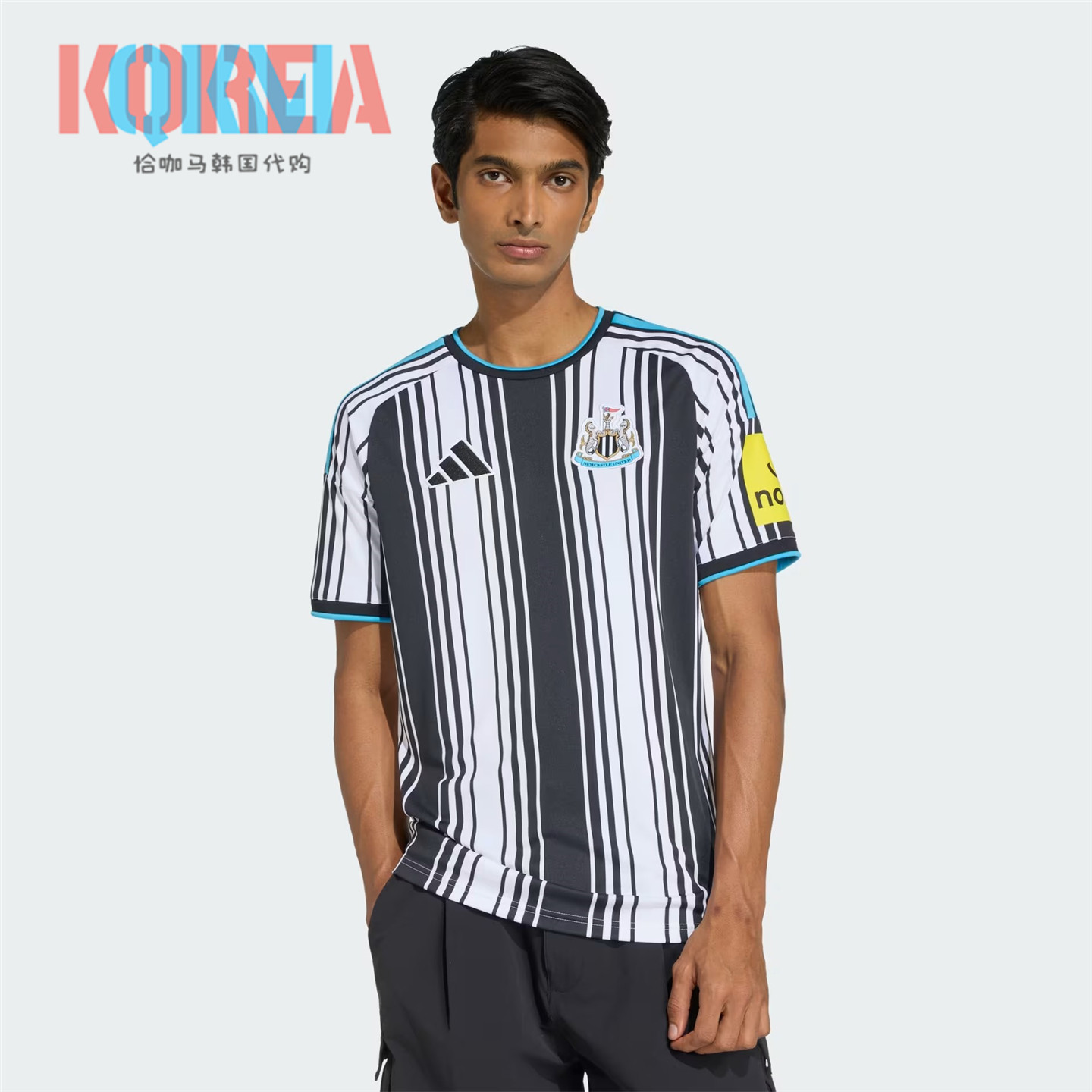 Adidas纽卡斯尔主场球衣足球短袖