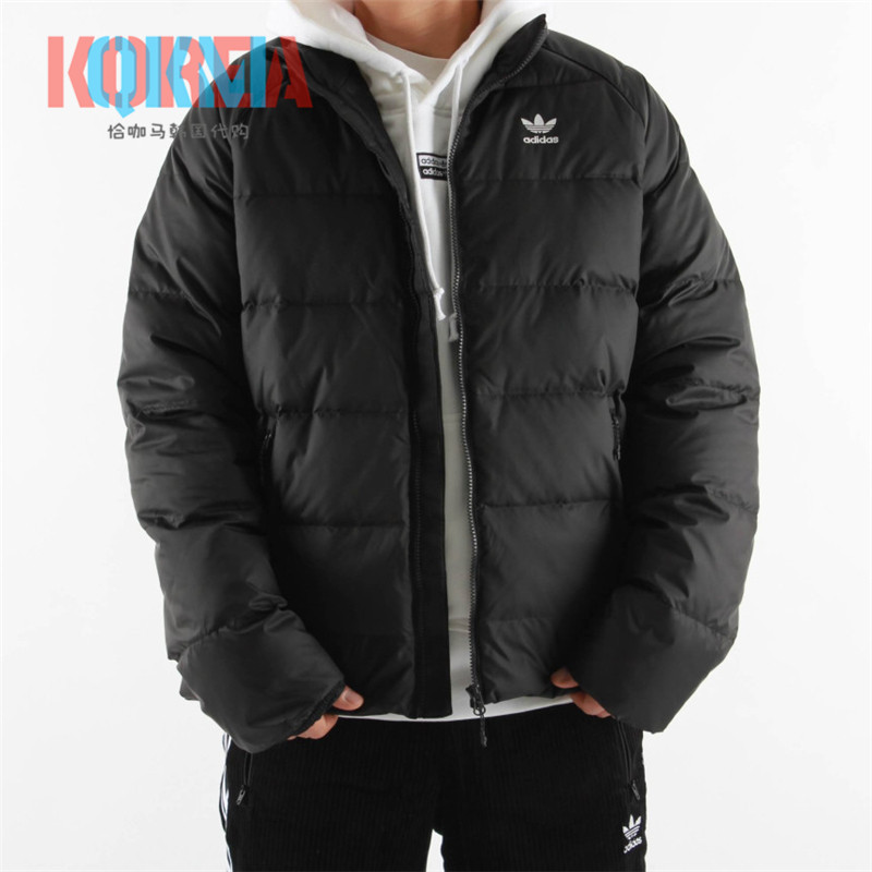 阿迪达斯Adidas男女短款羽绒服