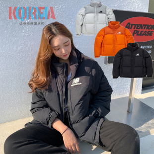 New Balance男女NB保暖休闲立领连帽鹅绒短羽绒服外套 NBNPB41043