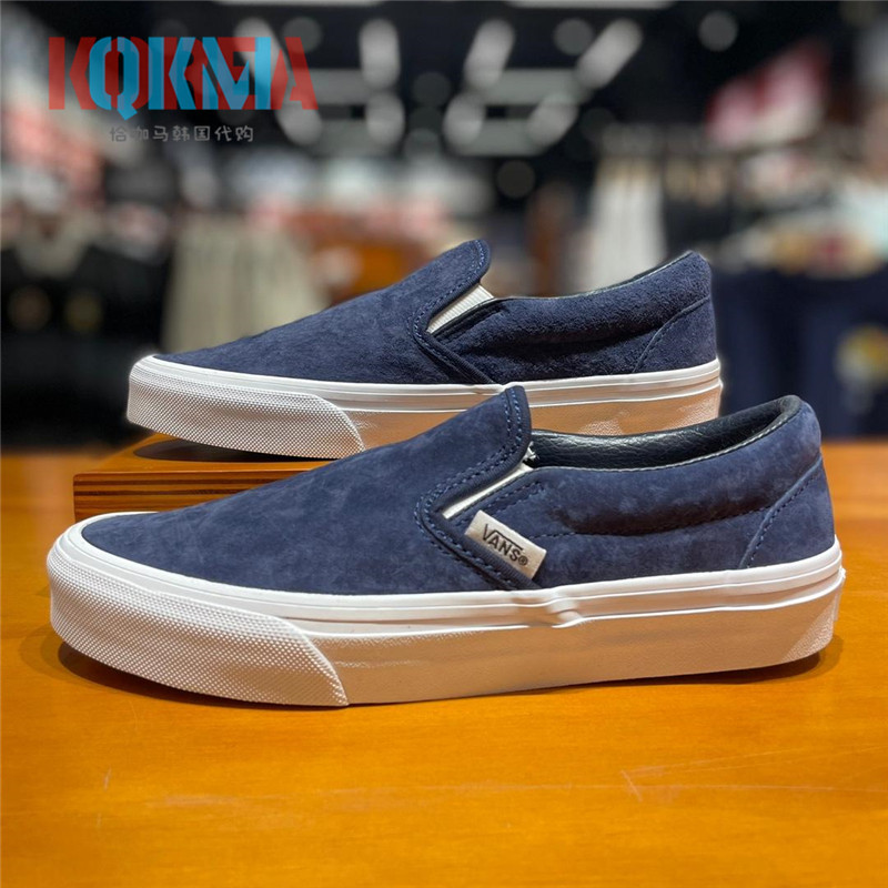 Vans范斯Slip On男女复古休闲运动懒人一脚蹬滑板鞋 VN000BVZBX9