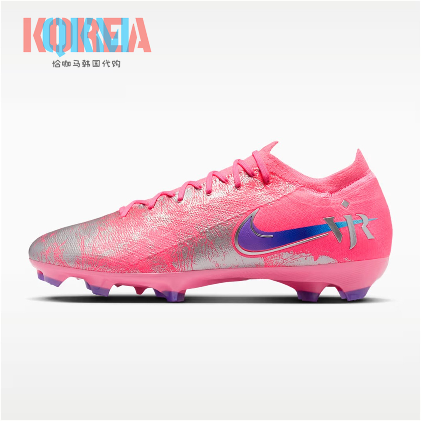 Nike耐克Mercurial Vapor刺客16 Pro Vini Jr长钉FG足球鞋 IO9813