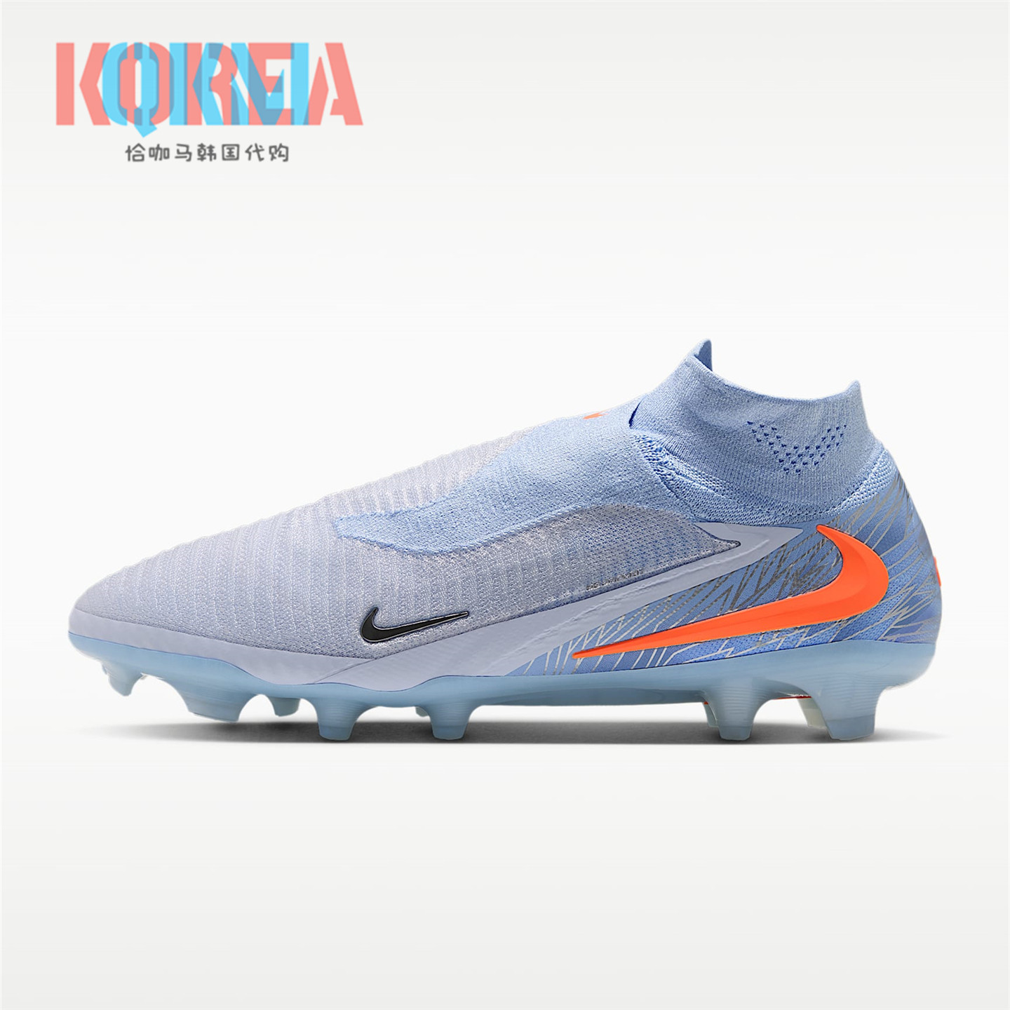 NikePhantom6长钉无鞋带足球鞋