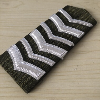 99-06年库存留恋纪念原品硬绿色老式肩章库存收藏品久久