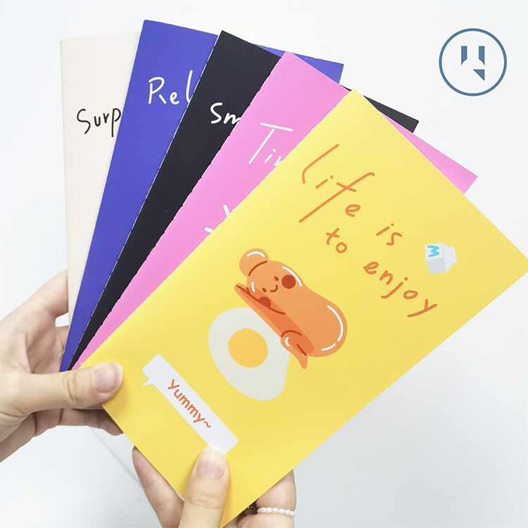 UGnext原创Gemi看心情笔记本TN手帐本护照记事本骑马订空白方格