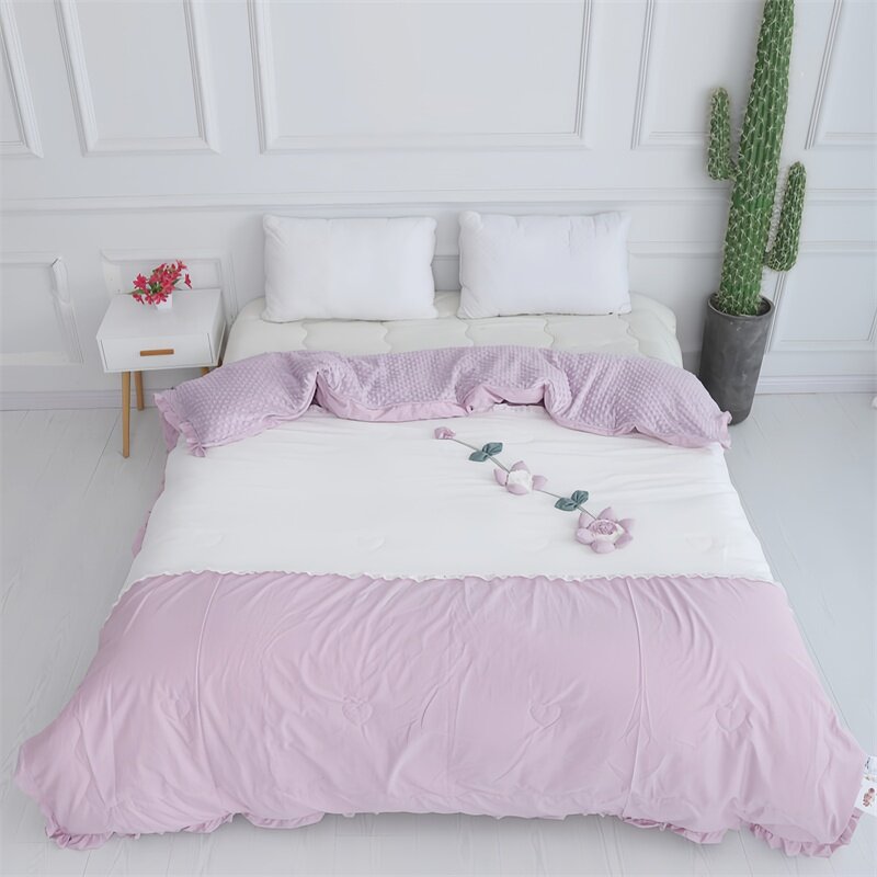 韩式被a类豆豆绒被子冬季纯棉豆豆被成人冬款加厚保暖绒被套加绒,床上用品,化纤被,淘宝优惠券,粉丝福利购,淘宝优惠卷